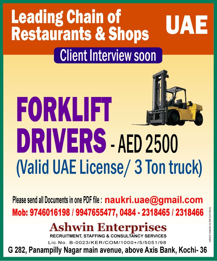 Forklift Drivers_UAE