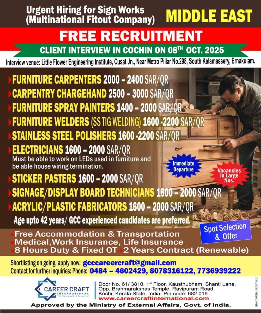 free recruitment_middle east